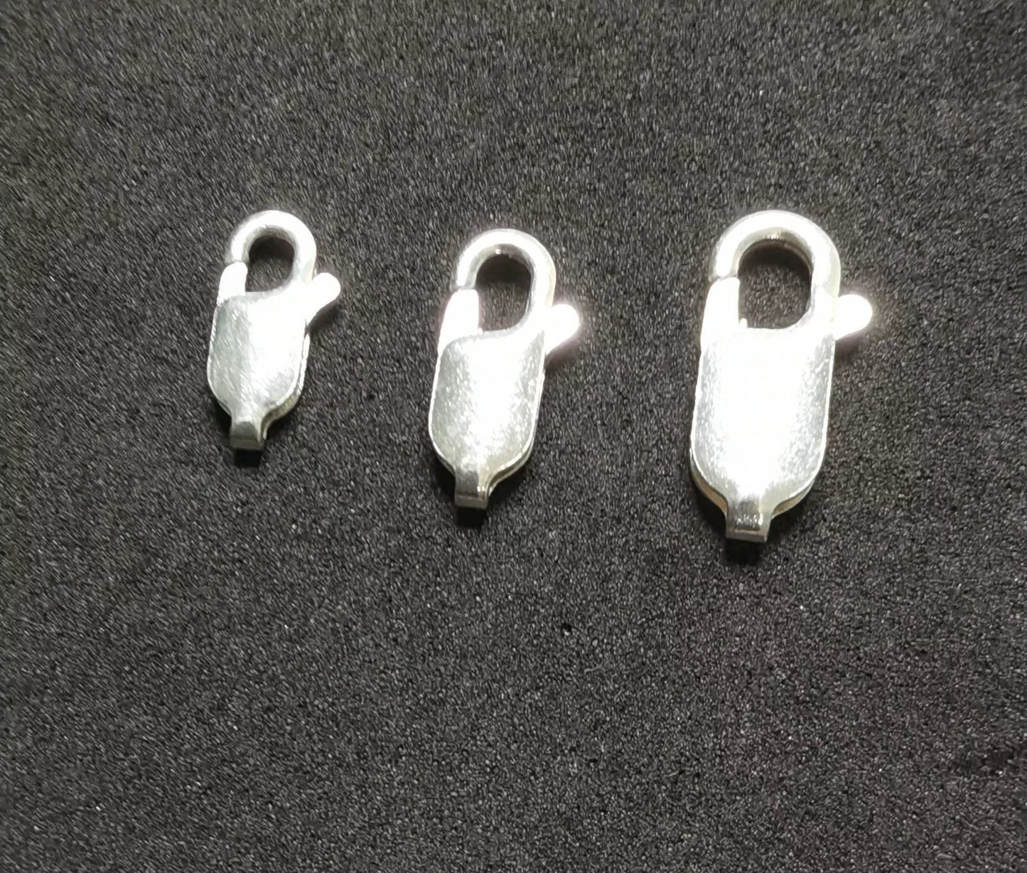 925 sterling silver lobster claw owal